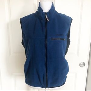 Marmot Windstopper Vest Goretex womens medium blue
